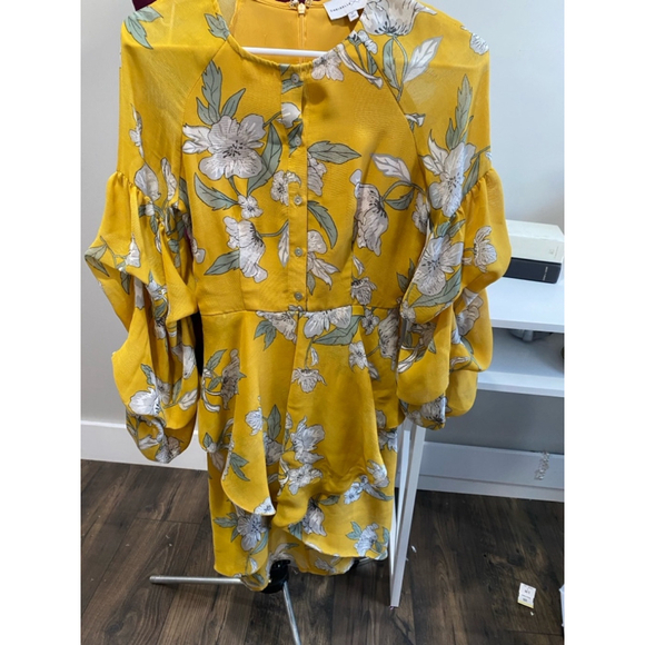 Chriselle x JOA Dresses & Skirts - 🤩 2 For 25 🤩 Chriselle x JOA Yellow Dress XS